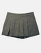 Skirt black pleats FM